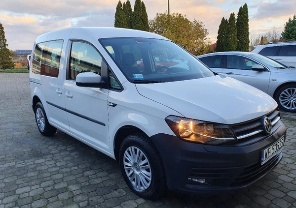 Volkswagen Caddy cena 68000 przebieg: 135072, rok produkcji 2018 z Sośnicowice małe 29